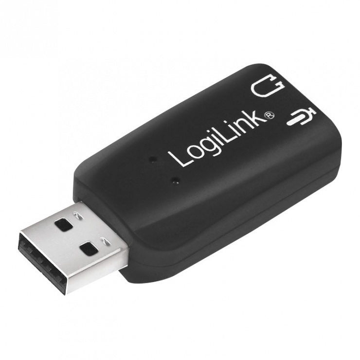 Placa de sunet 5.1 USB Virtual 3D, Logilink UA0053 conectica.ro