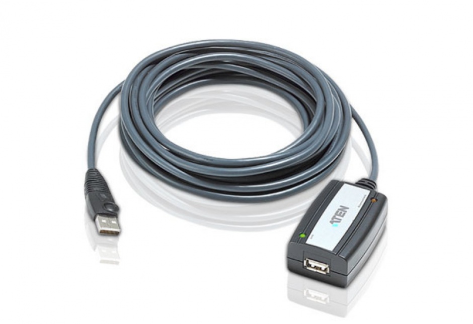 Cablu prelungitor activ USB 2.0-A T-M 5m, ATEN UE250 ATEN