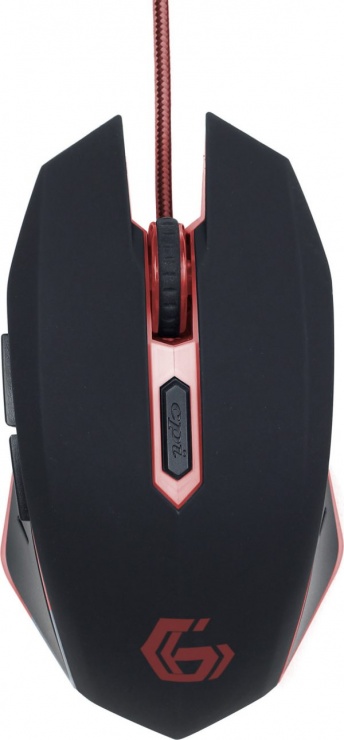 Mouse gaming Red, Gembird MUSG-001-R conectica.ro