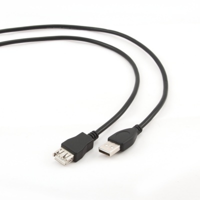 Cablu prelungitor USB 2.0 T-M 4.5m, Gembird CCP-USB2-AMAF-15C conectica.ro