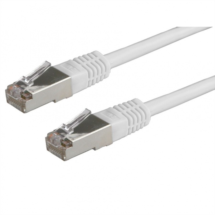 Cablu de retea FTP cat 5e gri 20m, Roline 21.15.0120 20m imagine noua 2022