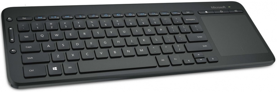 Tastatura Microsoft Wireless All-in-One negru, N9Z-00022 imagine noua