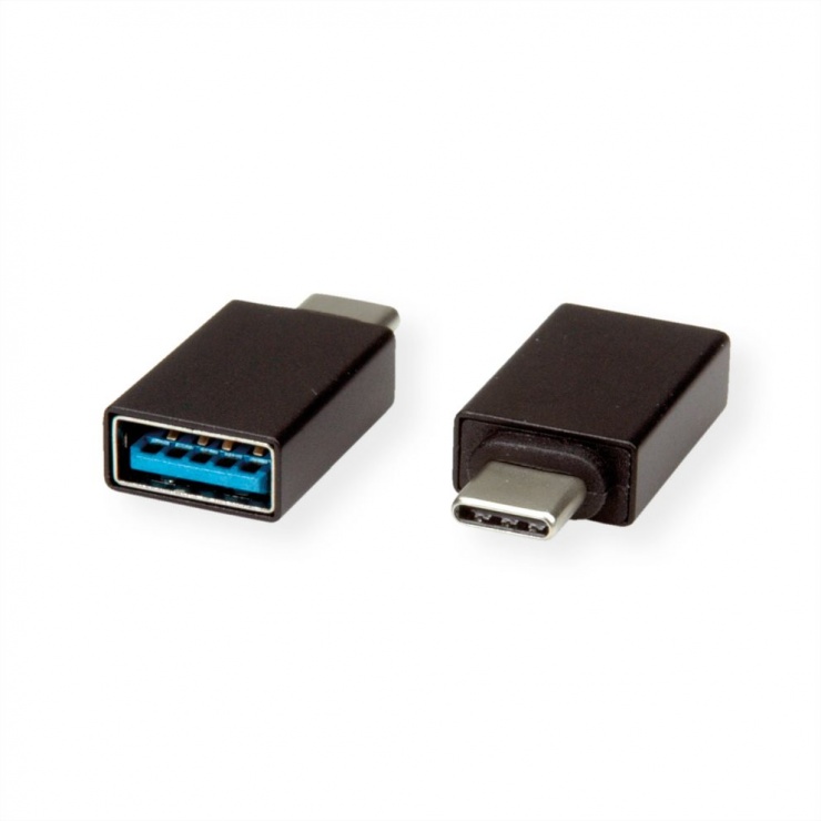 Adaptor USB 3.1-C la USB-A T-M, Roline 12.03.2997 conectica.ro