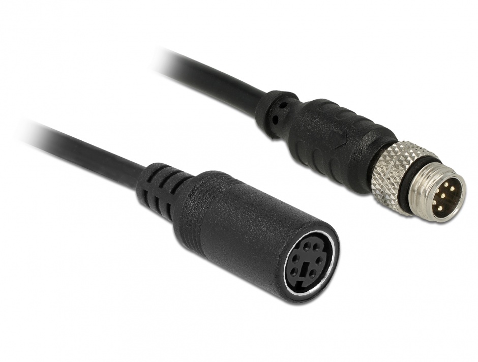 Cablu jack stereo 3.5mm la 2 x RCA T-T 20m, Clicktronic CLICK70474 imagine noua 2