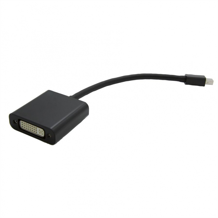 Adaptor Mini Displayport la DVI-D 24+5 pini T-M, Value 12.99.3128 conectica.ro