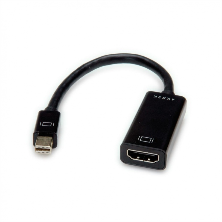 Adaptor mini Displayport la HDMI T-M 4K v1.2, Value 12.99.3142 conectica.ro