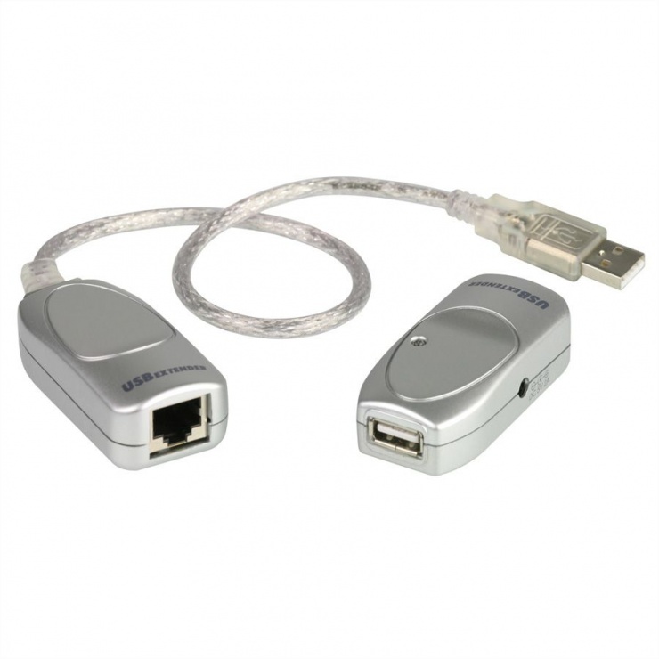 Extender USB 1.1 maxim 60m, ATEN UCE60 ATEN 1.1 imagine 2022 3foto.ro
