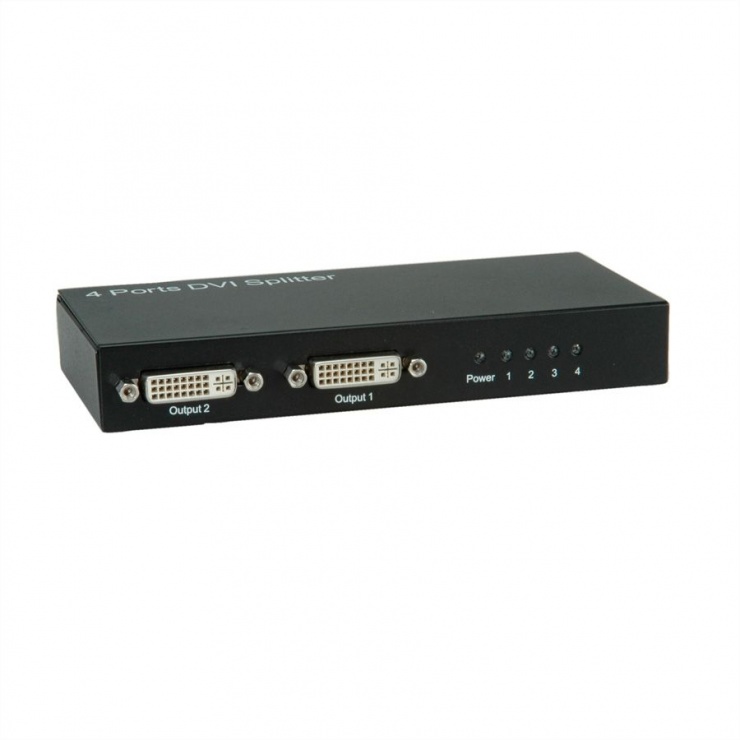 Multiplicator DVI 4 porturi, Value 14.99.3503 imagine noua