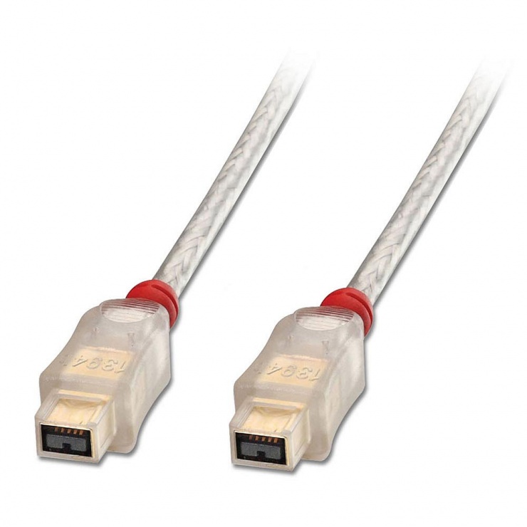 Cablu Firewire 9 pini la 9 pini 4.5m, Lindy L30758 conectica.ro imagine noua tecomm.ro