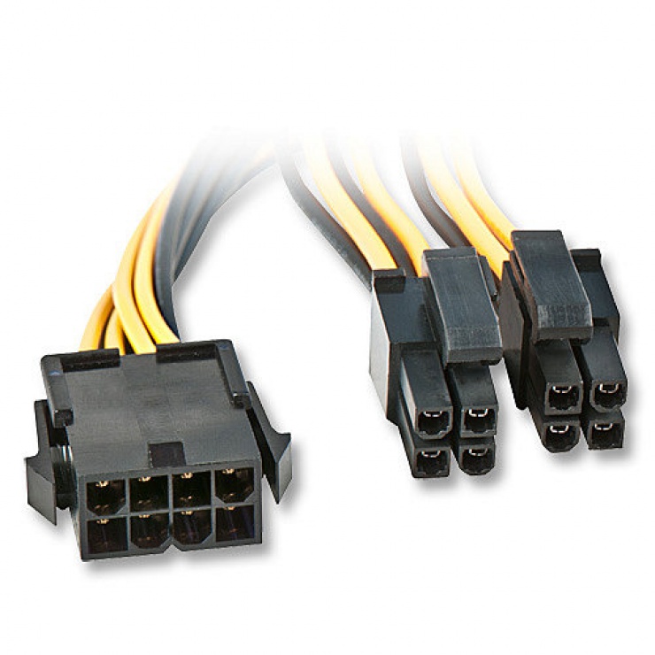 Cablu prelungitor alimentare intern eATX/EPS 4x12v, Lindy L33163 conectica.ro imagine noua 2022
