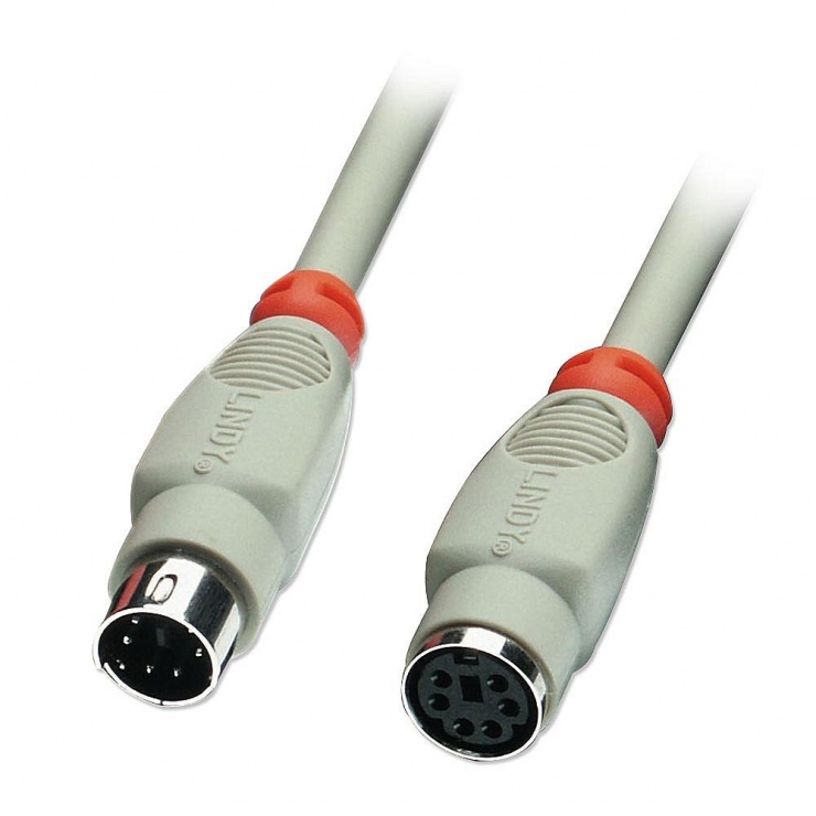 Cablu prelungitor PS/2 T-M 20m, Lindy L33467 imagine noua
