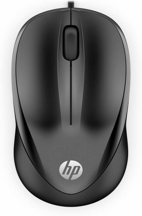 Mouse optic USB Negru, HP X1000 conectica.ro