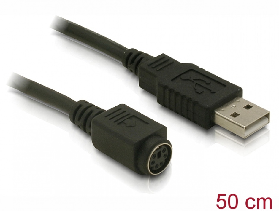 Cablu USB la Serial MD6 T-M, Delock 62405