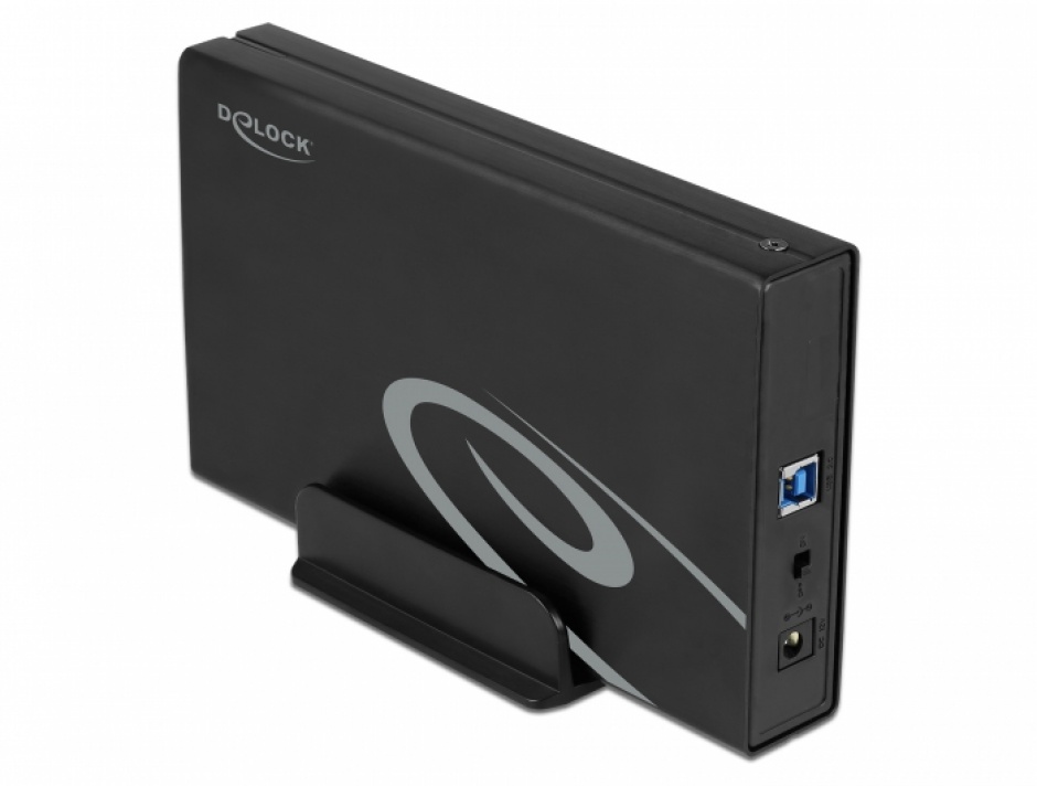 Rack extern USB 3.0 pentru 3.5″ SATA HDD, Delock 42626 conectica.ro