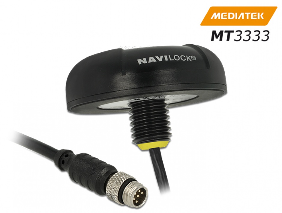 NL-3331 M8 Serial Multi GNSS Receiver MT3333 0.5m, Navilock 60326 conectica.ro imagine noua tecomm.ro