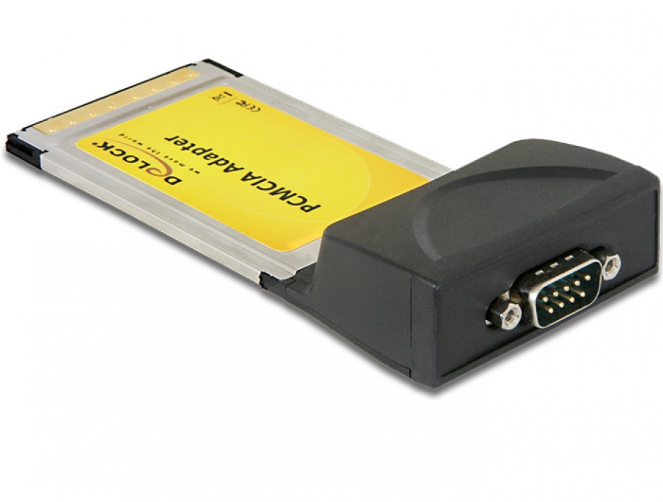 Pcmcia cardbus la 1 port serial, delock 61622