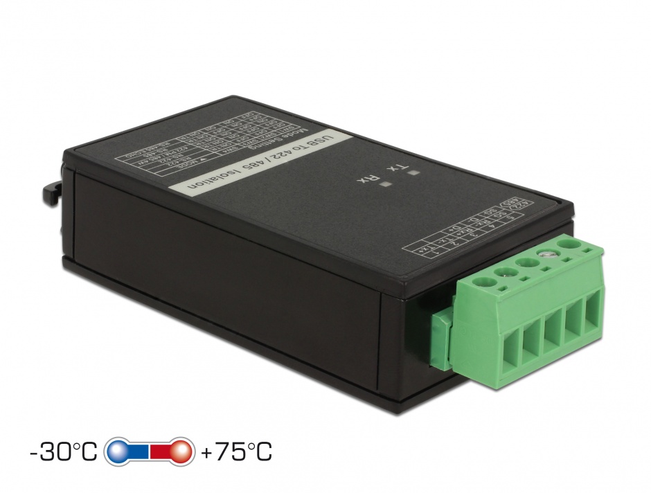 Adaptor USB la Serial RS-422/485 3 kV Isolation, Delock 62501 conectica.ro