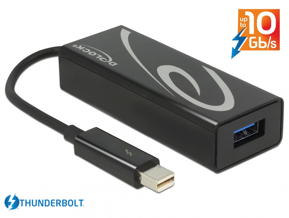 Adaptor Thunderbolt la USB 3.0 T-M, Delock 62634 imagine noua