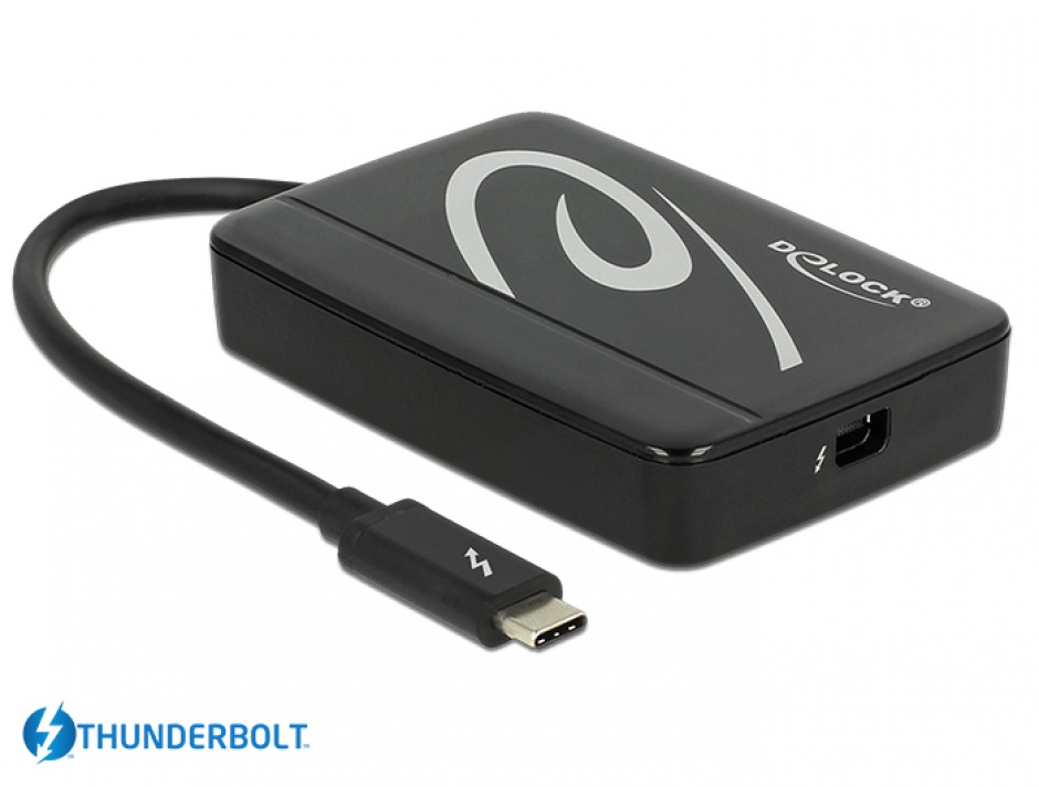 Adaptor Thunderbolt 3 (USB tip C) la Thunderbolt 2 T-M, Delock 62709 imagine noua