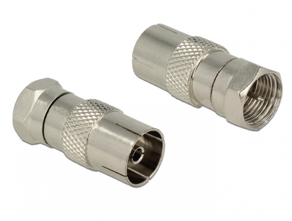 Adaptor f plug la iec jack, delock 65616
