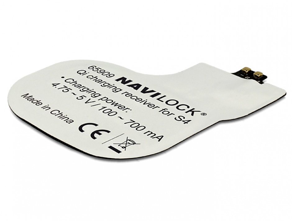 Receptor intern Qi Charging pentru Samsung Galaxy S4, Navilock 65909 imagine noua