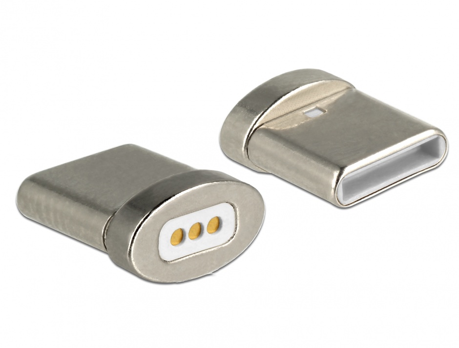 Conector magnetic pentru incarcare USB-C pentru 85705/85725, Delock 65930 65930