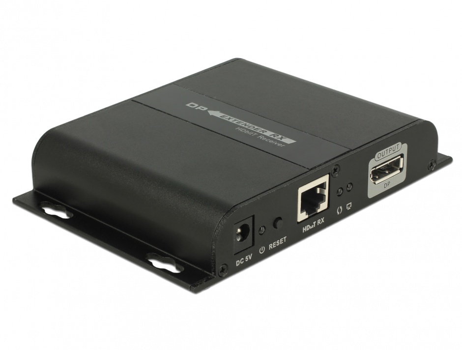 Receiver displayport pentru video over ip, delock 65946