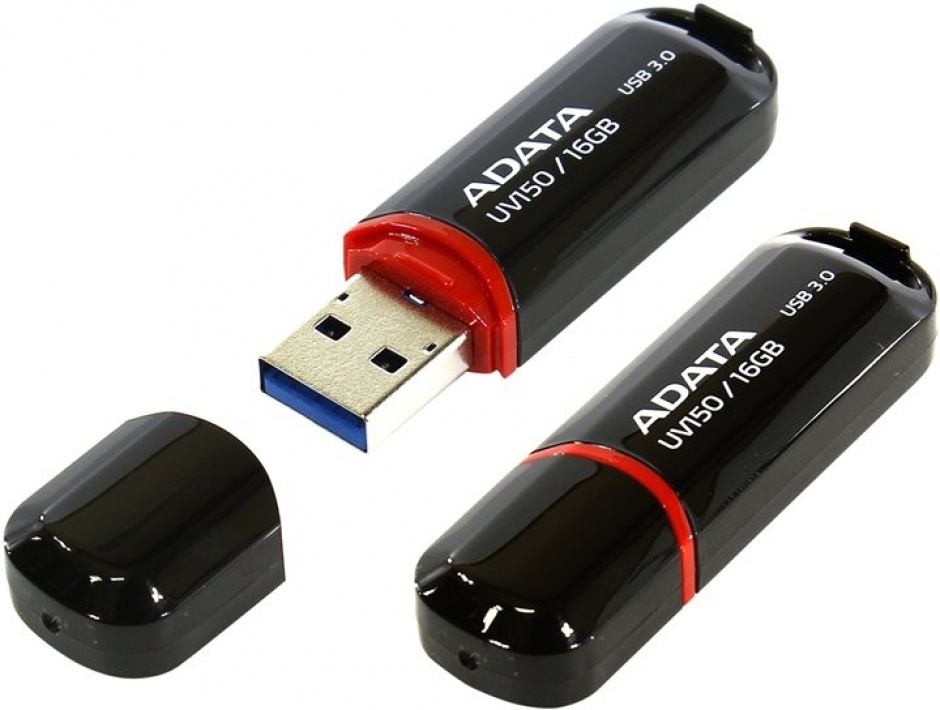 Stick usb 3.0 cu capac 16gb uv150 negru, adata