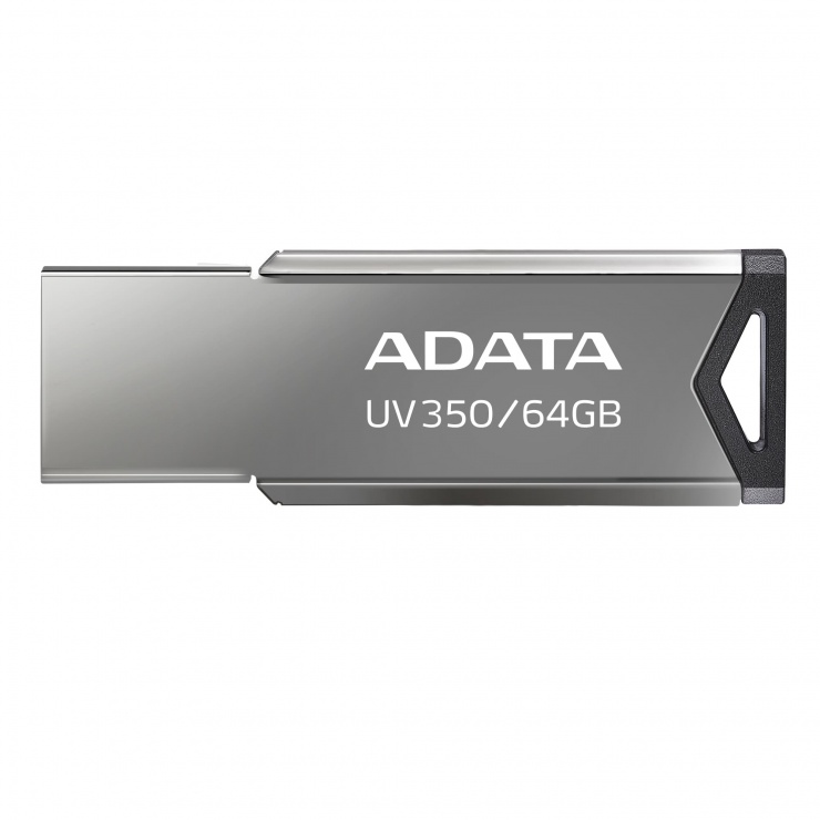 Stick USB 3.1 Gen 1 64GB Gri, A-DATA AUV350-64G-RBK A-Data
