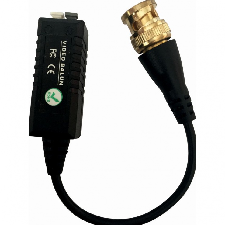Video balun cu fir pentru cablu UTP/STP, BLN-HD-C02-WL conectica.ro