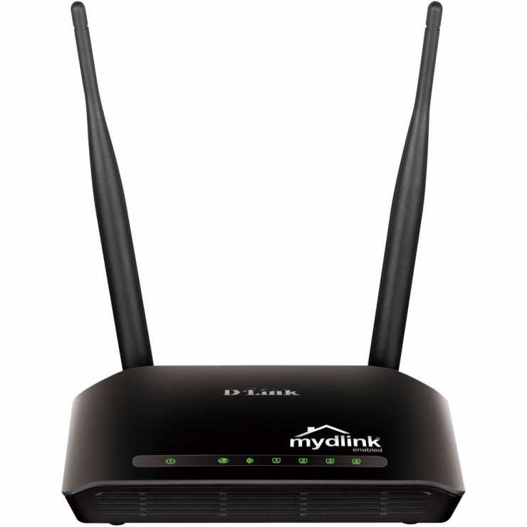 Router Wireless N 300 Home Cloud 300Mbps, D-LINK DIR-605L imagine noua