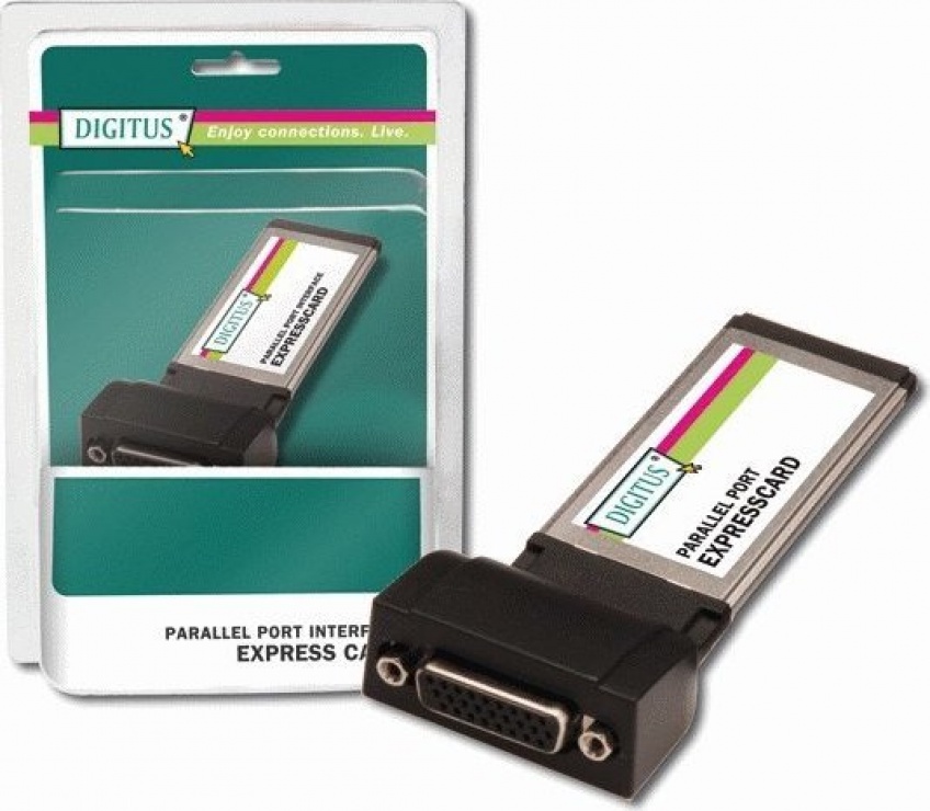 Express card cu 1 port paralel, digitus ds-31206