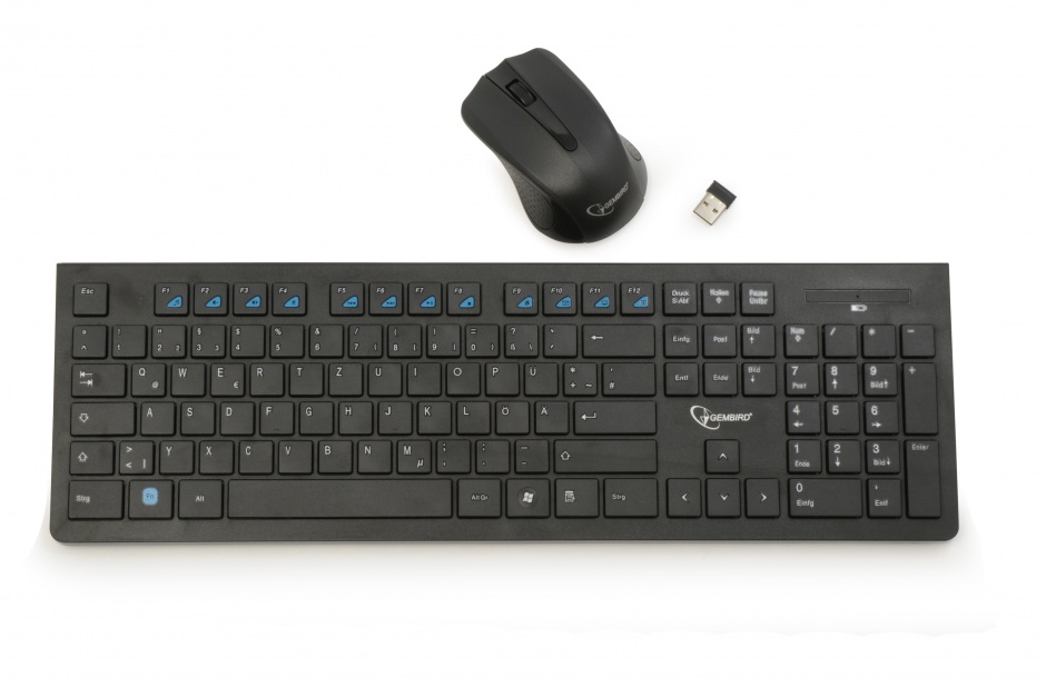 Kit wireless tastatura+mouse, Gembird KBS-WCH-01 imagine noua
