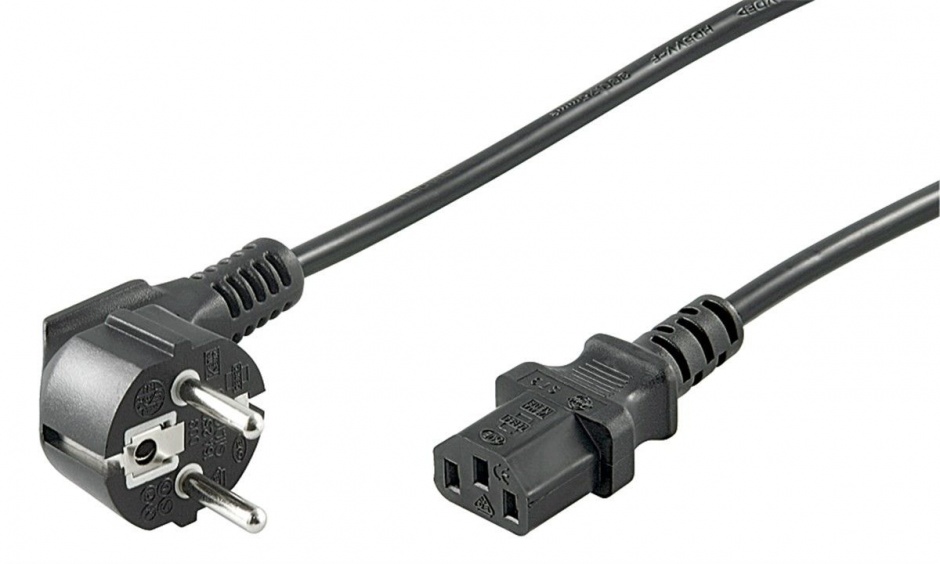 Cablu de alimentare pentru PC C13 230V 1m, KPSP1 conectica.ro