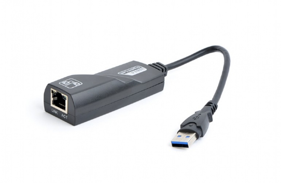 Adaptor USB 3.0 la Gigabit LAN, Gembird NIC-U3-02 imagine noua