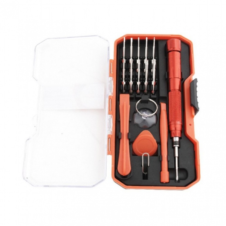 Trusa precizie pentru repararea telefonului/tabletei 17 piese, gembird tk-sd-04
