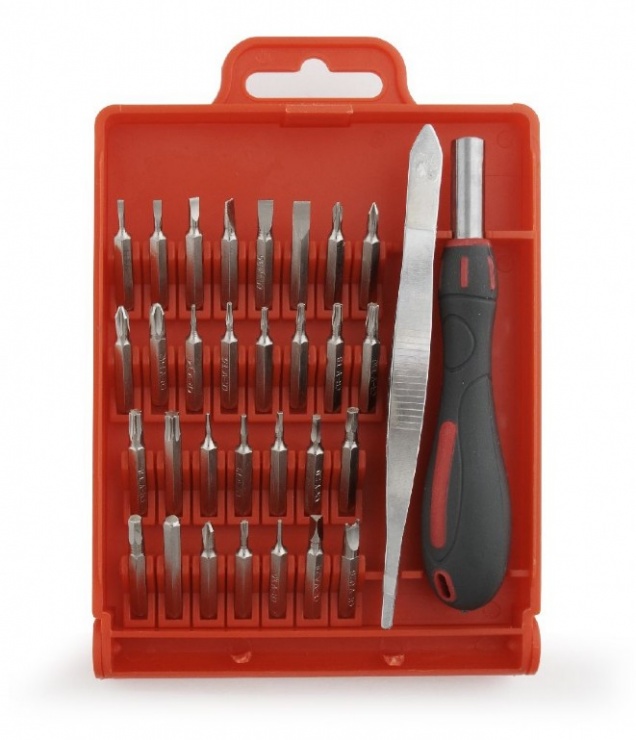 Trusa precizie 32 piese, gembird tk-sd-06