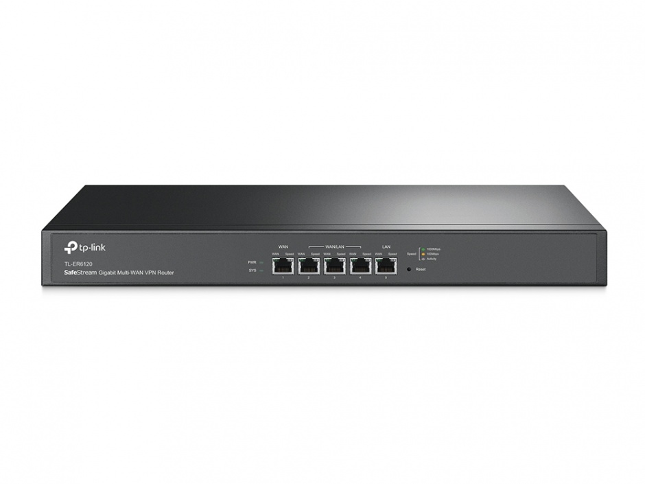 Router SafeStream Gigabit Multi-WAN VPN, TP-LINK TL-ER6120 imagine noua