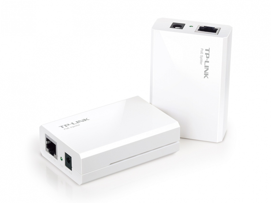 Kit adaptor Power over Ethernet (PoE), TP-LINK TL-POE200 conectica.ro