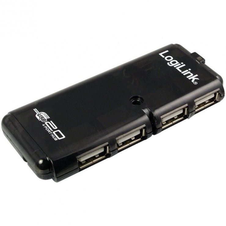 Hub USB 2.0 4 porturi, Logilink UH0001A conectica.ro
