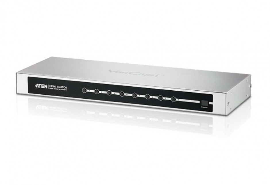 Switch HDMI audio/video 8 porturi cu telecomanda, ATEN VS0801H imagine noua