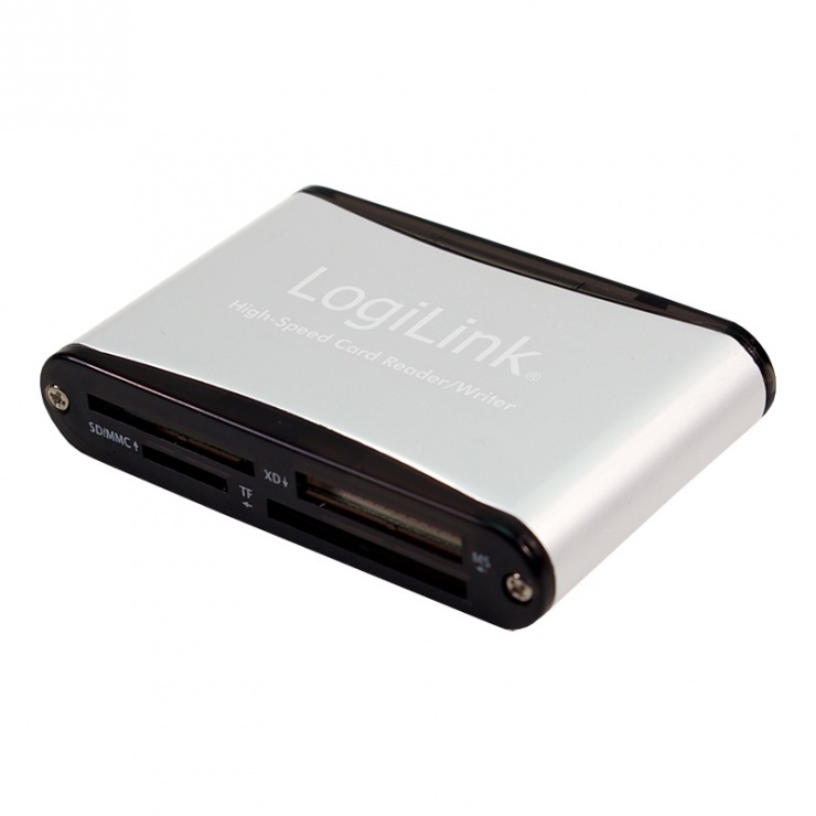 Cititor de carduri USB 2.0 56-in-one, Logilink CR0001B conectica.ro