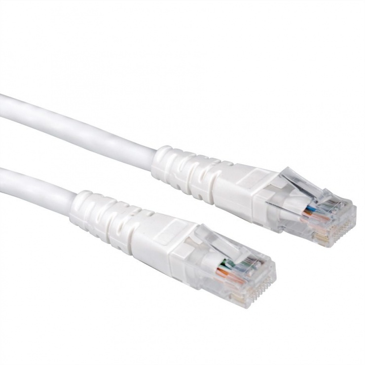 Cablu retea UTP Cat.6 alb 5m, Value 21.99.1566 21.99.1566