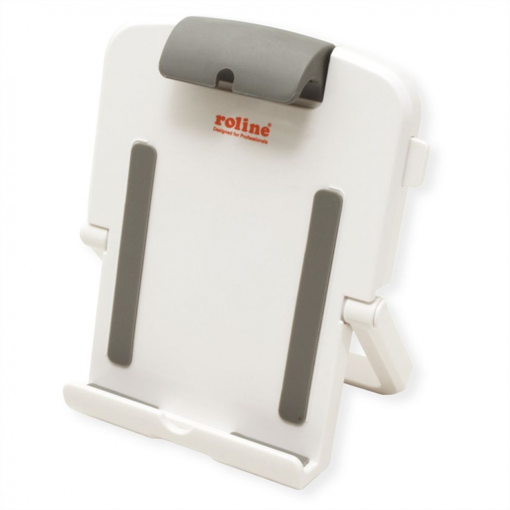 Suport universal tableta flexibil compatibil vesa alb, roline 17.03.0029