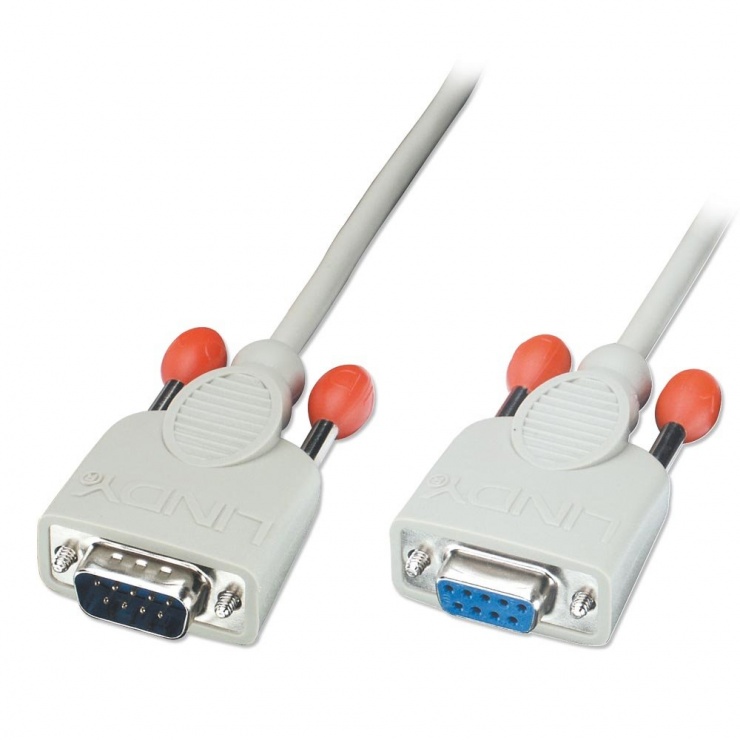 Cablu prelungitor serial RS232 T-M 2m, Lindy L31519 imagine noua