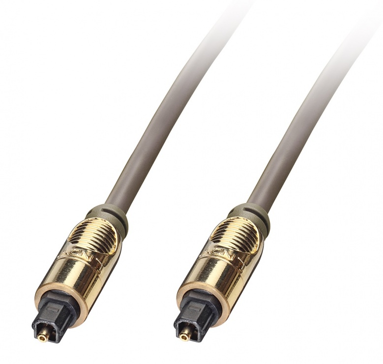 Cablu optic digital Premium TosLink SPDIF 0.5m, Lindy L37880 imagine noua