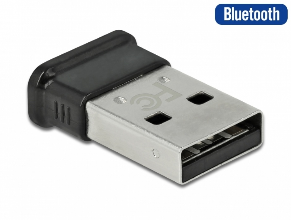 Adaptor USB 2.0 Bluetooth 4.0 dual mode + EDR, Delock 61004 conectica.ro