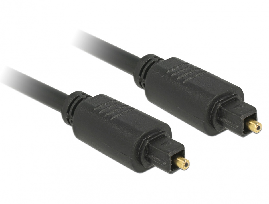 Cablu optic Toslink T-T 2M, Delock 82888 conectica.ro