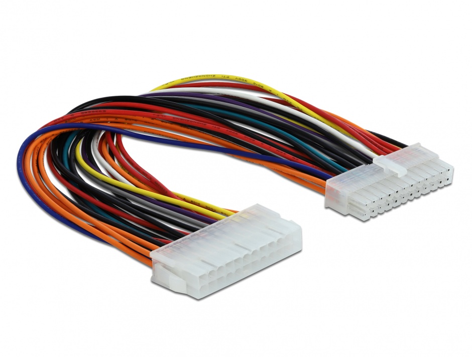Cablu prelungitor placa de baza ATX 24 pini, Delock 82989 82989