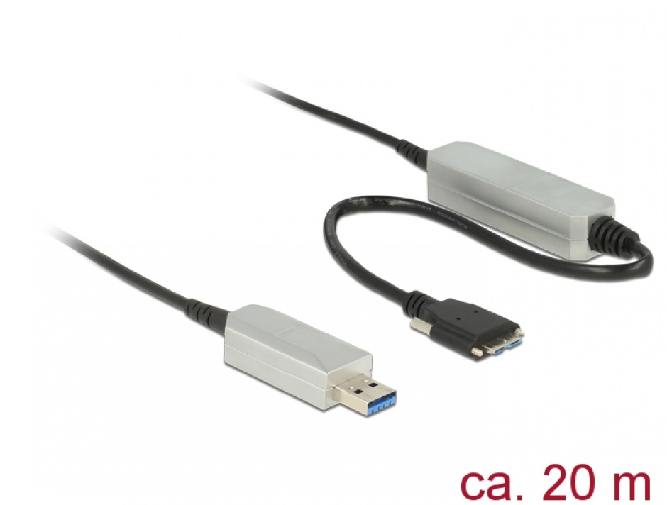 Delock Products 83248 Delock Extension cable USB 2.0 type Micro-B male > USB  2.0 type Micro-B female 1 m